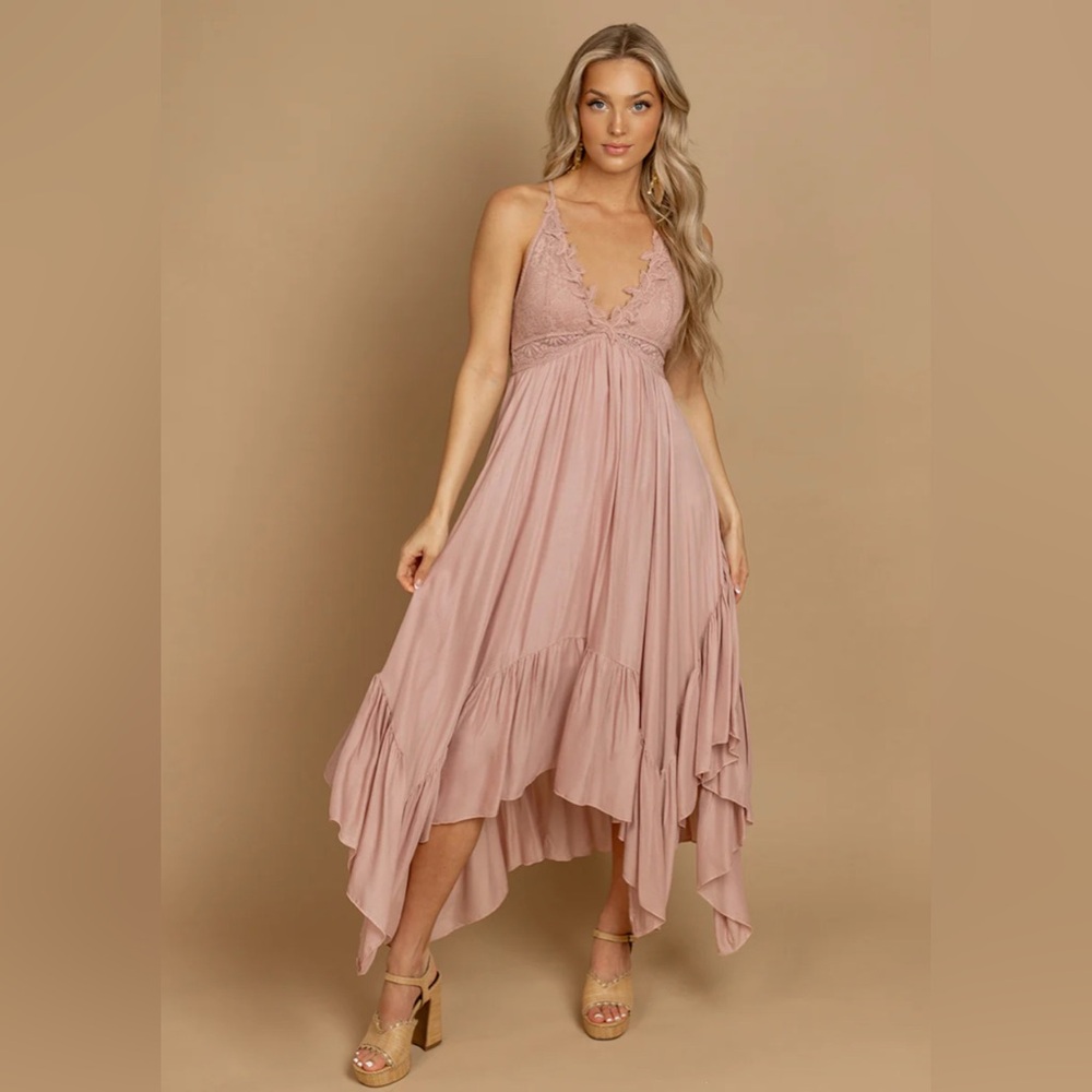 Joyfolie poesy dress light orchid